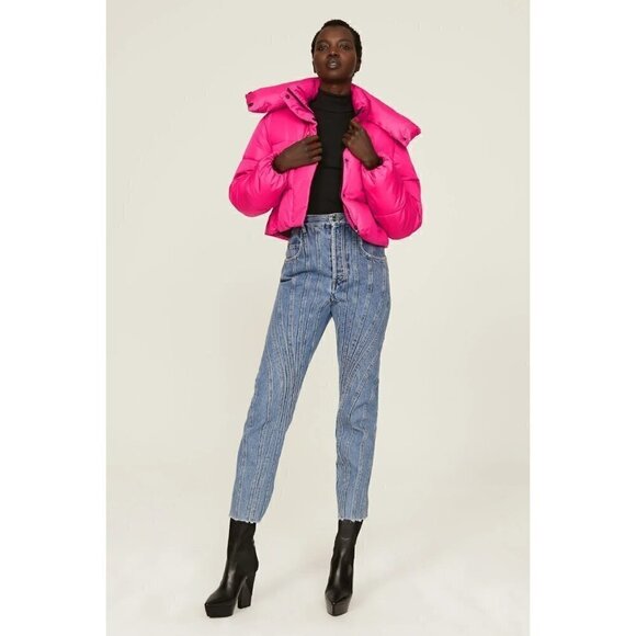 Unreal Fur Phaedra Jacket Pink Womens Size XL - Picture 6 of 16